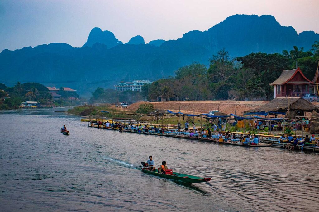 Nan Song River, Vang Vieng